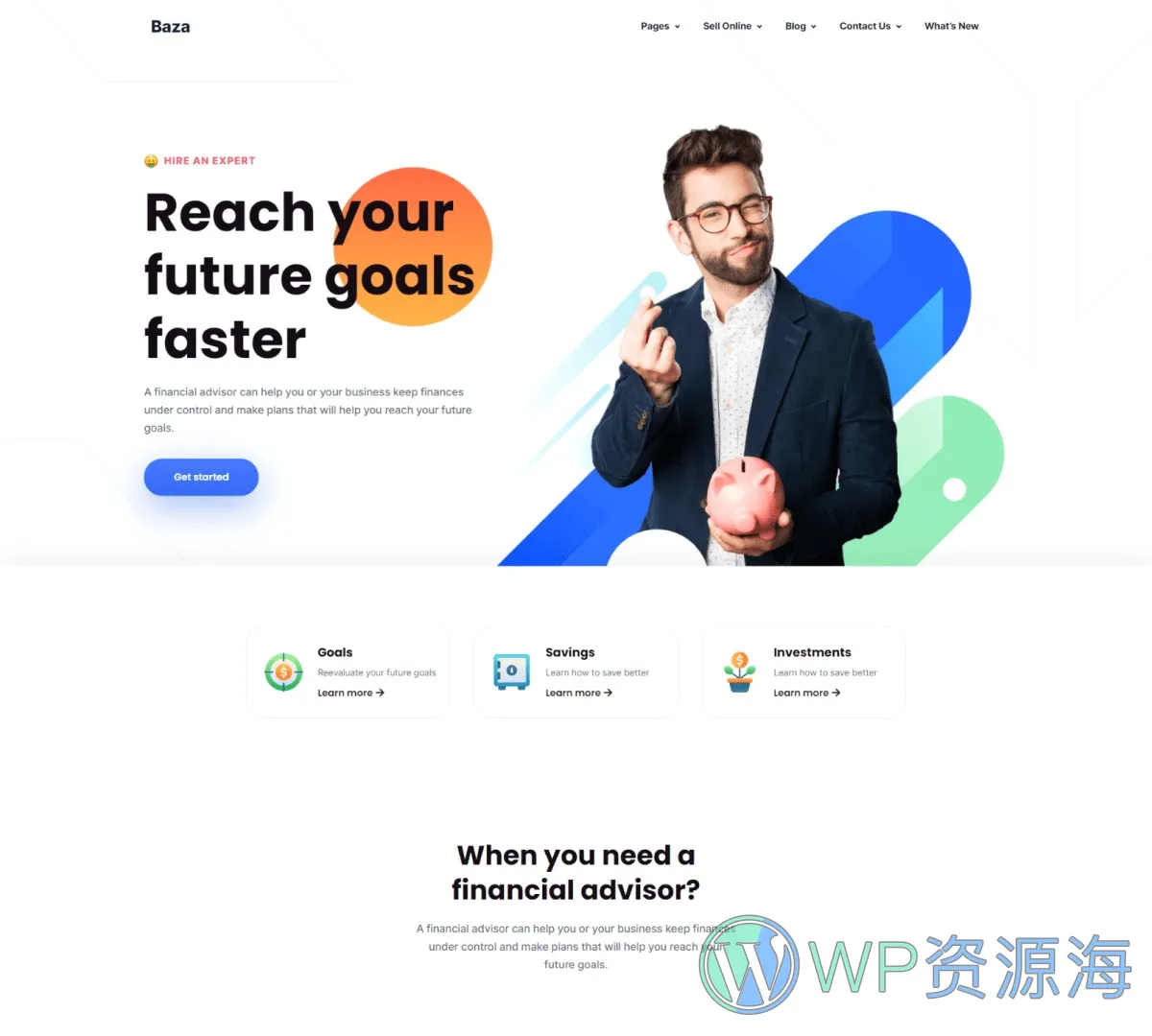 Baza-漂亮多用途3D插画风WordPress主题插图21-WP资源海 Baza-漂亮多用途3D插画风WordPress主题插图21-WP资源海