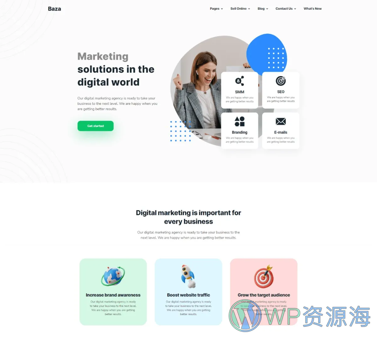 Baza-漂亮多用途3D插画风WordPress主题插图15-WP资源海 Baza-漂亮多用途3D插画风WordPress主题插图15-WP资源海