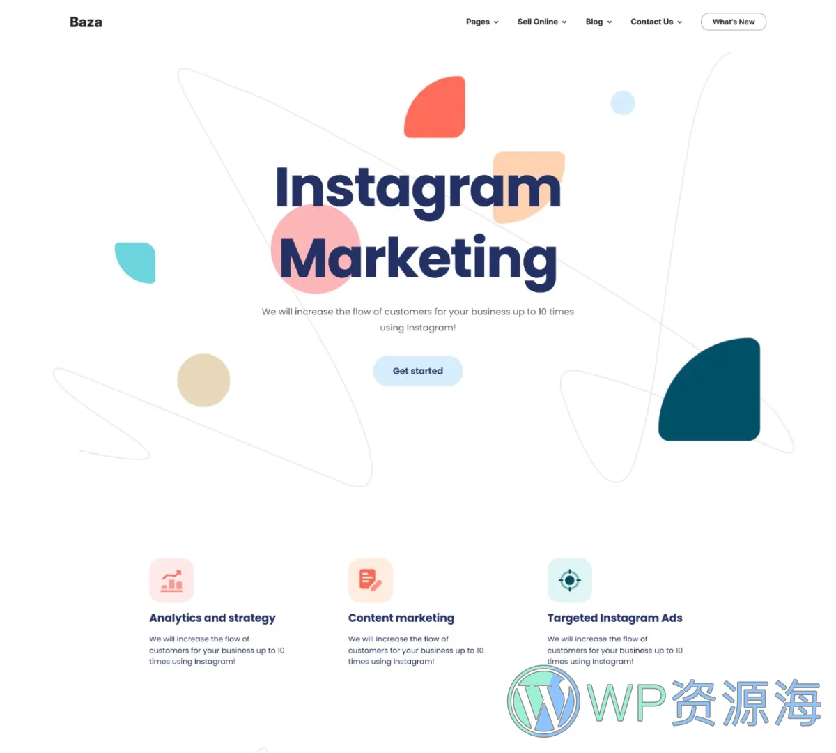 Baza-漂亮多用途3D插画风WordPress主题插图4-WP资源海 Baza-漂亮多用途3D插画风WordPress主题插图4-WP资源海