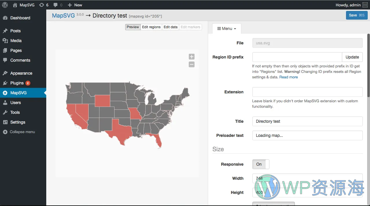 MapSVG-无缝连接谷歌与svg矢量地图的WordPress插件[更至v8.3.8]插图2-WordPress资源海