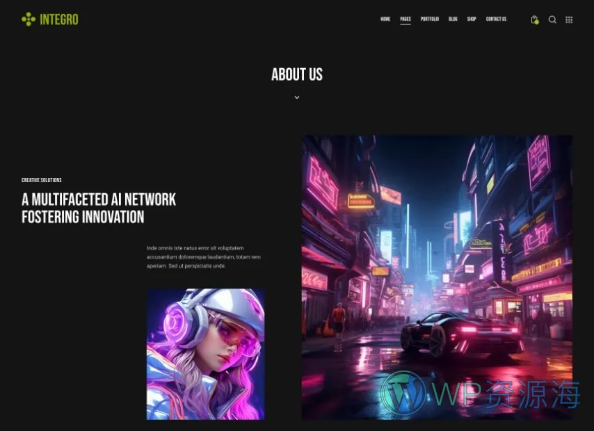 integro-设计绘画IT科技公司网站模板WordPress主题[更至v1.5]插图10-WordPress资源海