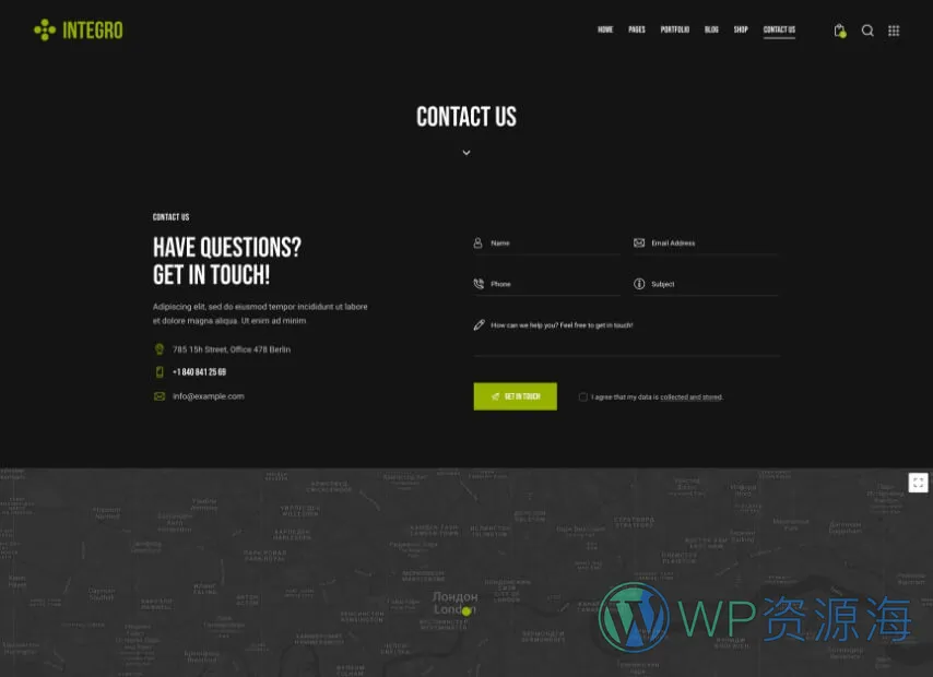 Integro-设计绘画IT科技公司网站模板WordPress主题插图14-WP资源海