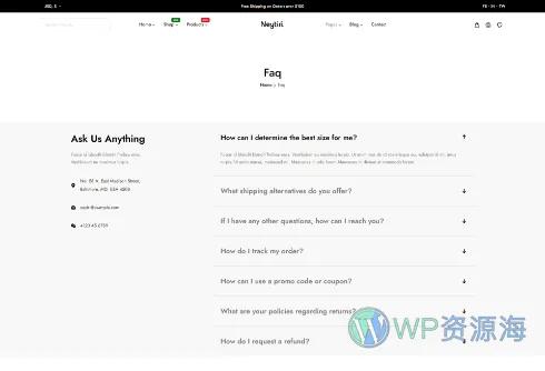 Neytiri-简约漂亮的外贸跨境电商网站模板WordPress主题[更至v1.0.3]插图25-WordPress资源海