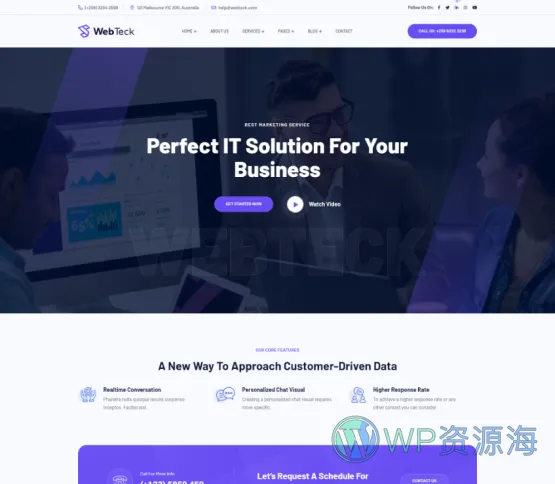 Webteck-互联网IT科技公司网站模板WordPress主题插图6-WP资源海