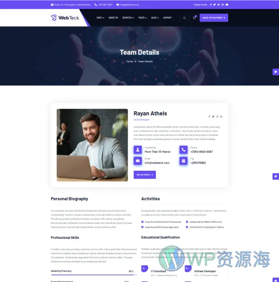 Webteck-互联网IT科技公司网站模板WordPress主题插图25-WP资源海