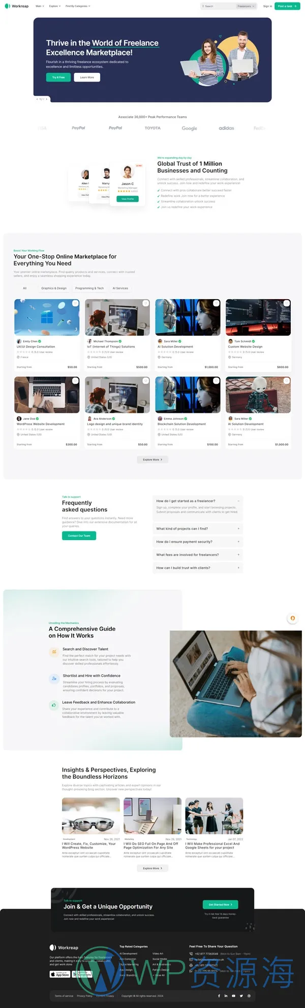 Workreap-求职招聘找工作网站模板WordPress主题插图11-WP资源海
