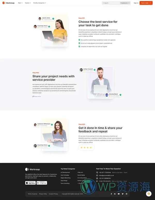 Workreap-求职招聘找工作网站模板WordPress主题插图25-WP资源海