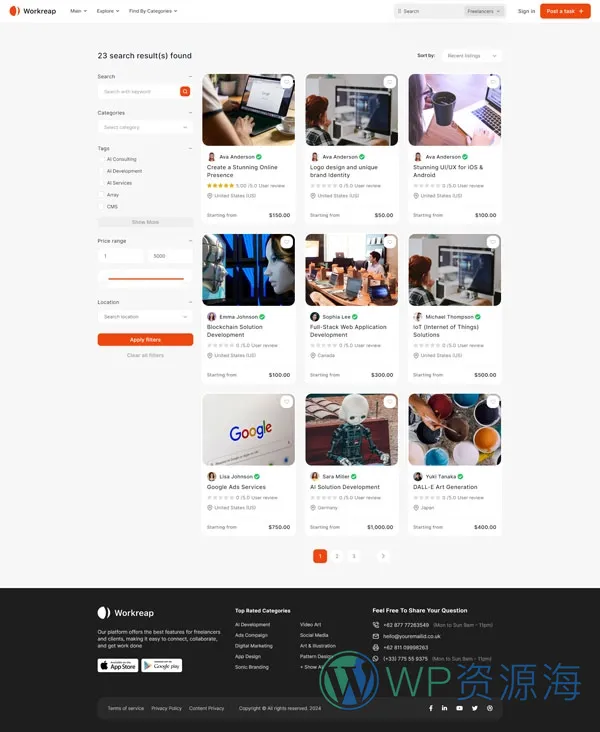 Workreap-求职招聘找工作网站模板WordPress主题插图31-WP资源海