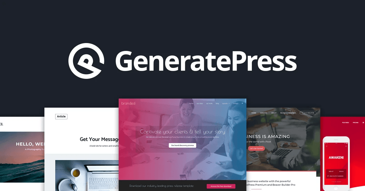 GeneratePress-超60万人在用的WordPress免费轻量主题[更至v3.4.0]