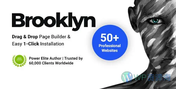 Brooklyn-创意多用途响应式WordPress主题插图-WP资源海 Brooklyn-创意多用途响应式WordPress主题插图-WP资源海
