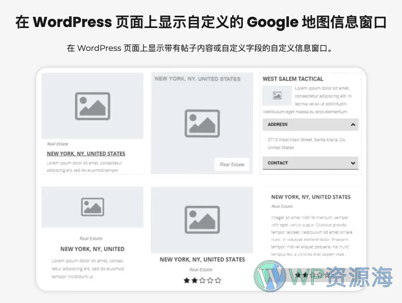WP Maps Pro-功能超全的谷歌地图WordPress插件插图11-WP资源海