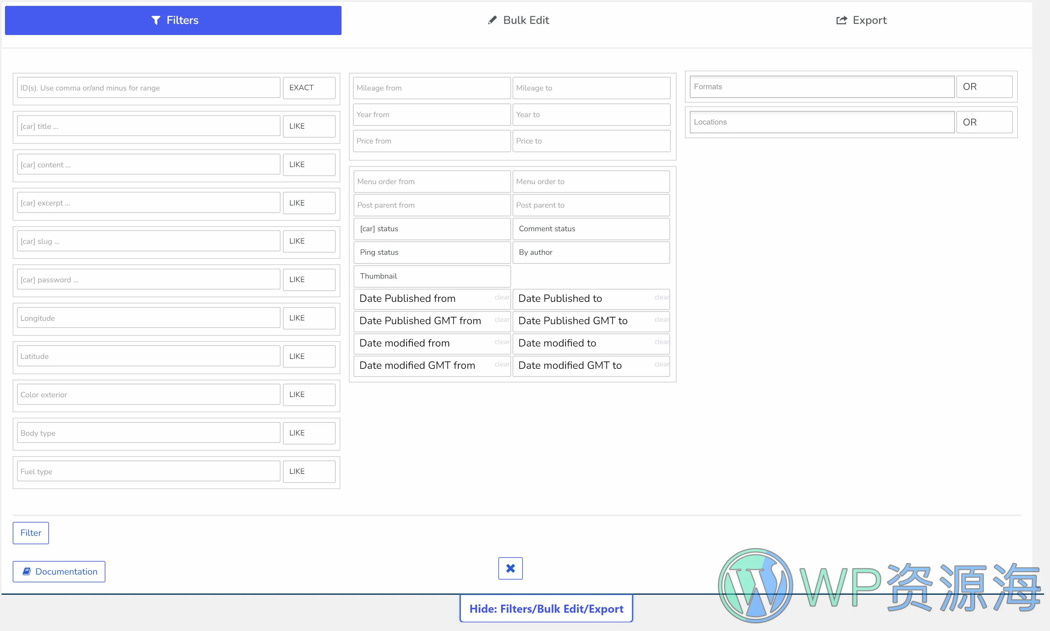 WOLF-专业的文章批量编辑与管理WordPress插件[更至v2.0.8.3]插图6-WP资源海