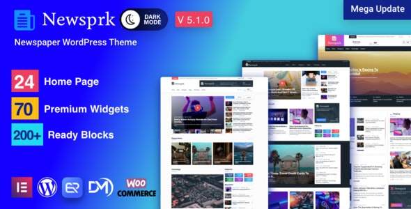 Newsprk-新闻博客网站模板WordPress精品主题[更至v7.3.0]