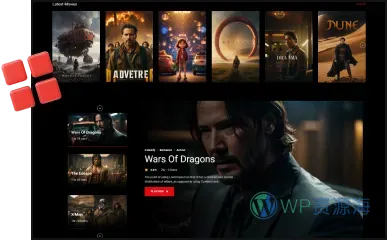 Streamit-前端多框架炫酷电影网站网页模板[更至v5.2.1]插图14-WP资源海