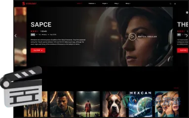 Streamit-前端多框架炫酷电影网站网页模板[更至v5.2.1]插图13-WordPress资源海