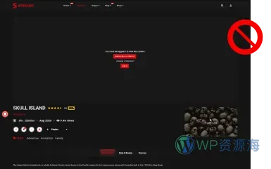 Streamit-前端多框架炫酷电影网站网页模板[更至v5.2.1]插图11-WP资源海