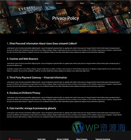 Streamit-前端多框架炫酷电影网站网页模板[更至v5.2.1]插图29-WP资源海