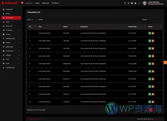 Streamit-前端多框架炫酷电影网站网页模板[更至v5.2.1]插图21-WP资源海