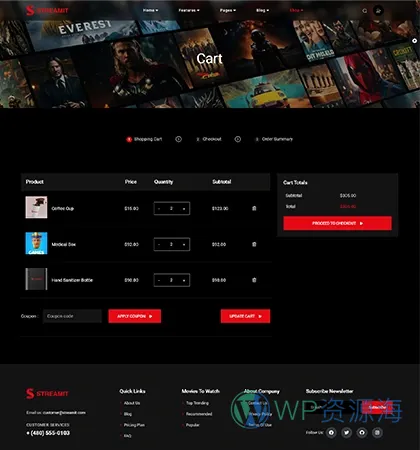 Streamit-前端多框架炫酷电影网站网页模板[更至v5.2.1]插图19-WP资源海