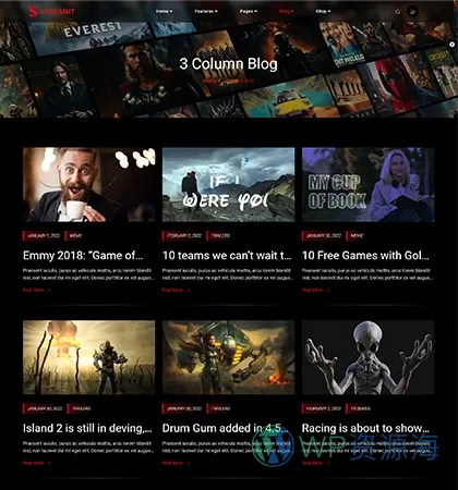 Streamit-前端多框架炫酷电影网站网页模板[更至v5.2.1]插图17-WordPress资源海