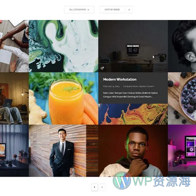 Essential Grid Gallery-网格图片图库相册画廊WordPress插件插图10-WP资源海