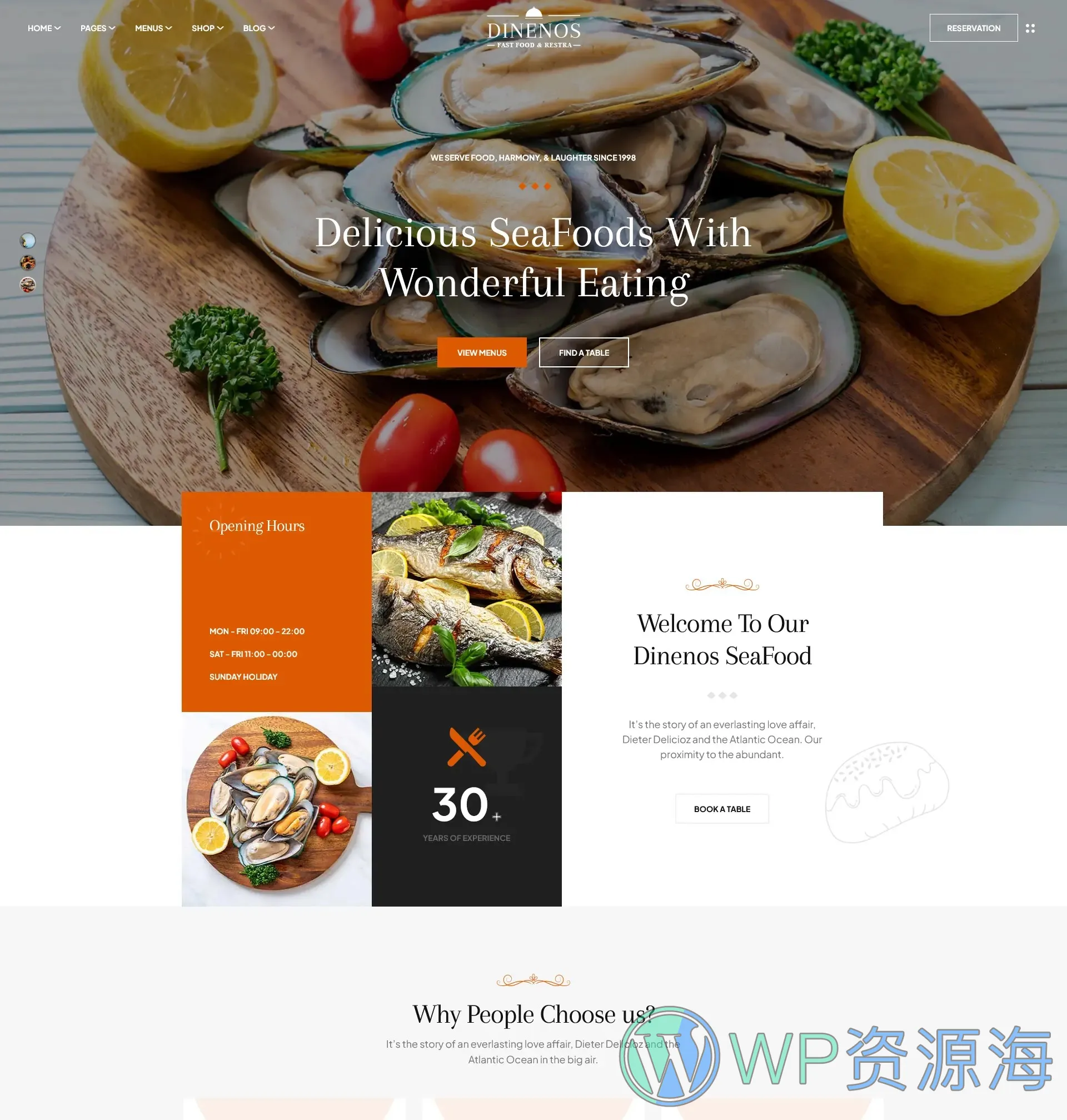 Dinenos | 汉堡披萨快餐店西餐厅HTML网站模板插图6-WP资源海 Dinenos | 汉堡披萨快餐店西餐厅HTML网站模板插图6-WP资源海