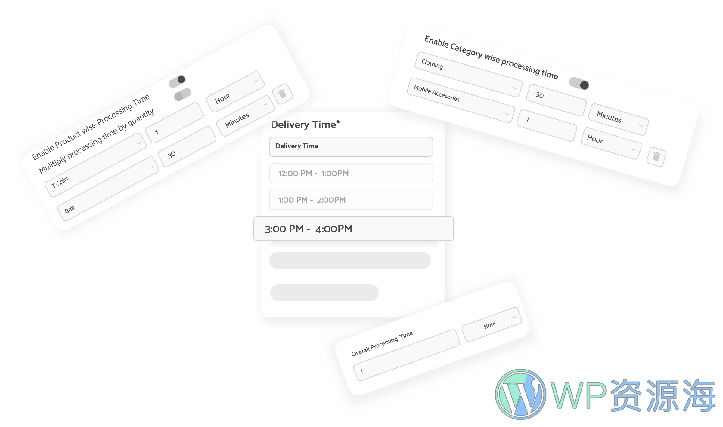 WooCommerce Delivery & Pickup Date Time Pro-送货日期和配送时间管理插件[更至v1.4.35]插图14-WordPress资源海