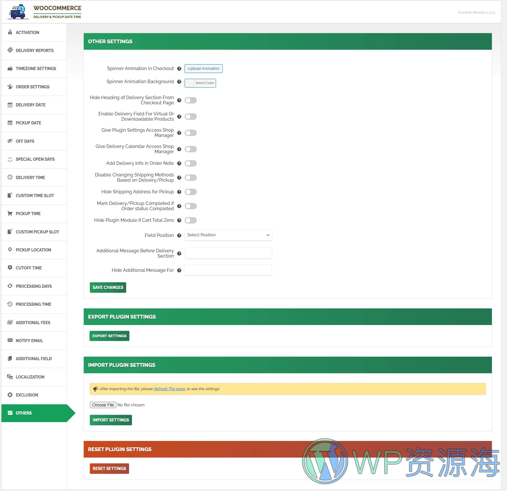 WooCommerce Delivery & Pickup Date Time Pro-送货日期和配送时间管理插件[更至v1.4.35]插图36-WordPress资源海