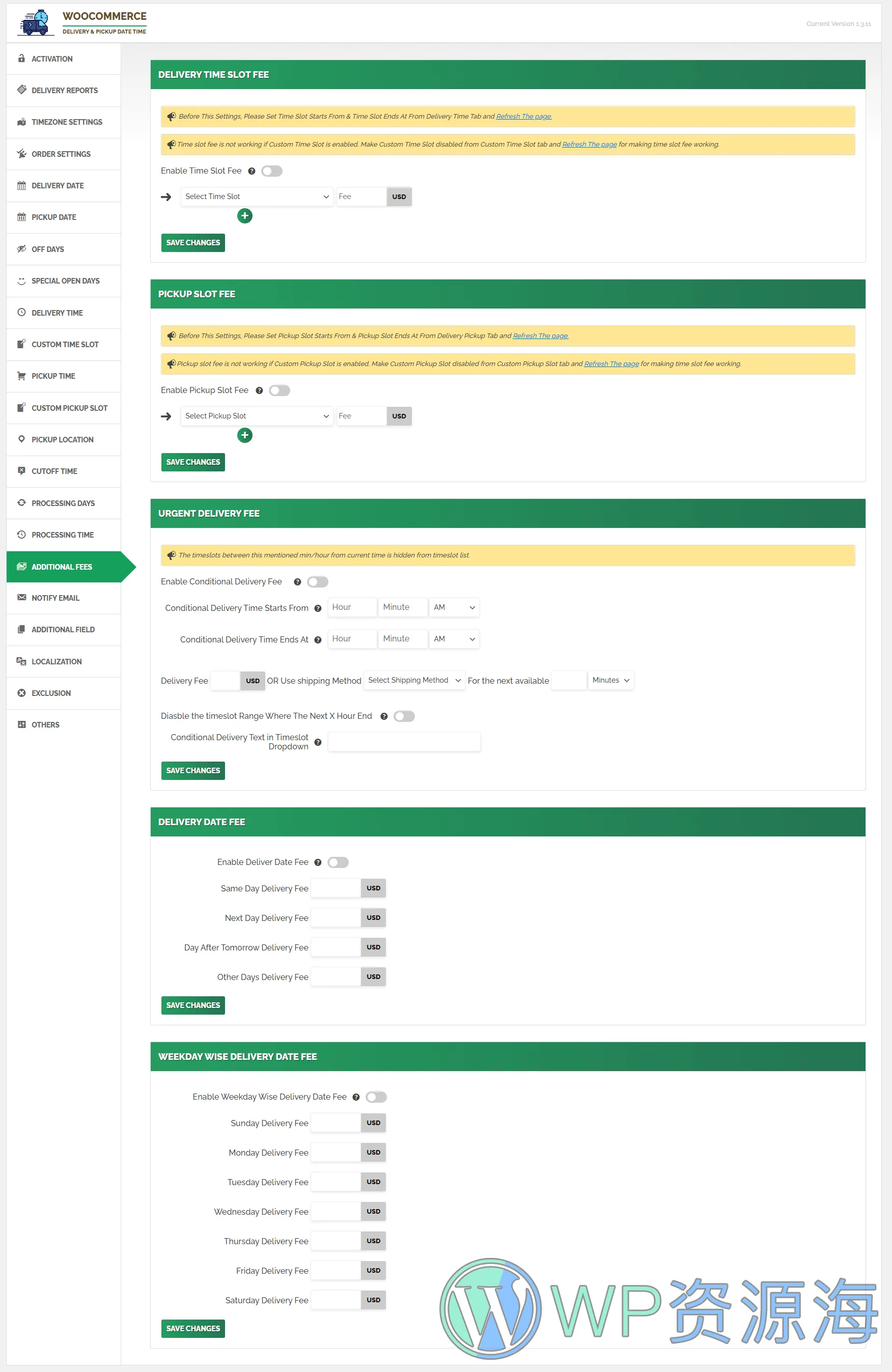 WooCommerce Delivery & Pickup Date Time Pro-送货日期和配送时间管理插件[更至v1.4.35]插图23-WordPress资源海