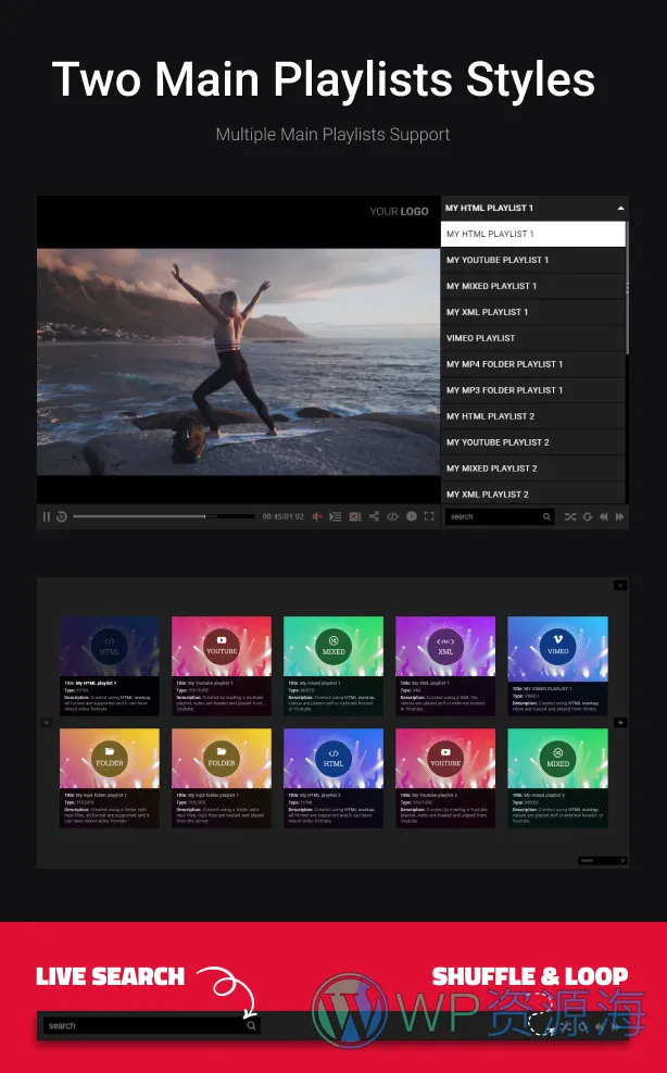 Ultimate Video Player-终极网页视频播放器WordPress插件插图1-WP资源海