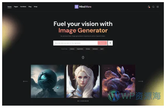 MindWare-人工智能机器学习AI软件WordPress主题插图4-WP资源海