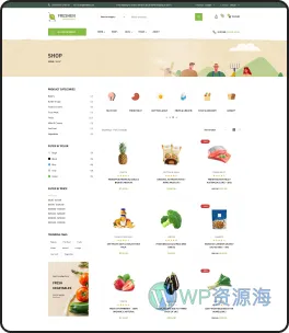 Freshen-水果蔬菜生鲜食品商城WordPress主题[更至v1.0.22]插图29-WordPress资源海