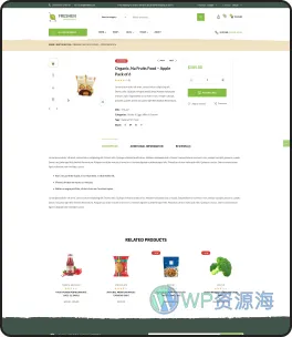 Freshen-水果蔬菜生鲜食品商城WordPress主题[更至v1.0.22]插图23-WP资源海