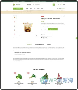 Freshen-水果蔬菜生鲜食品商城WordPress主题[更至v1.0.22]插图21-WP资源海