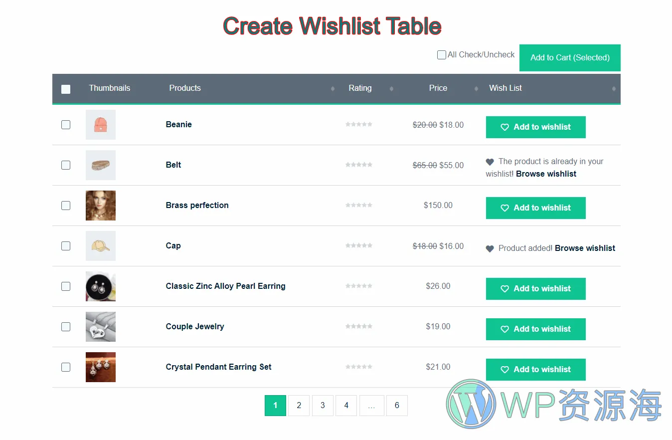 Woo Product Table Pro-商品产品表格视图WordPress插件[更至v9.1.0]插图29-WP资源海