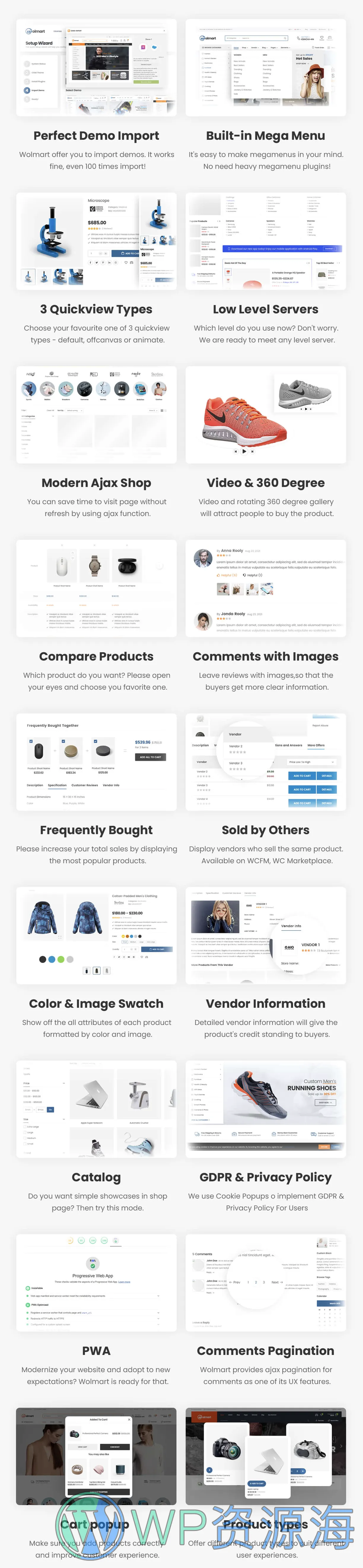 Wolmart-多卖家多用途商城WooCommerce主题插图4-WP资源海