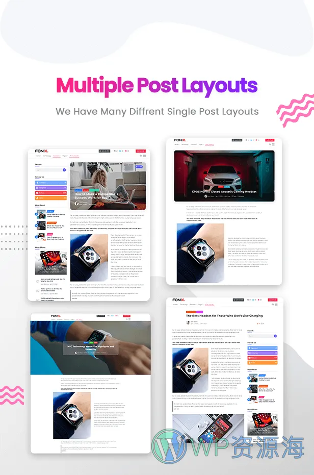 Fonix-新闻报纸杂志博客WordPress主题[更至v2.9]插图8-WordPress资源海