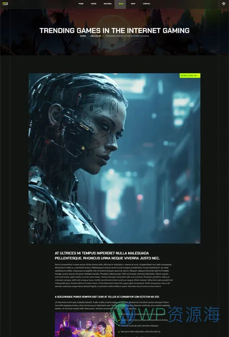 ApexX-超炫酷电子竞技游戏网站模板WordPress主题[更更至v1.0.1]插图11-WordPress资源海