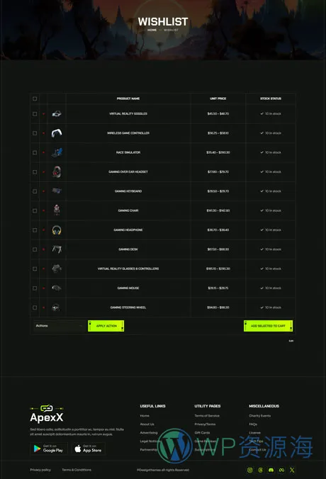ApexX-超炫酷电子竞技游戏网站模板WordPress主题[更更至v1.0.1]插图29-WP资源海