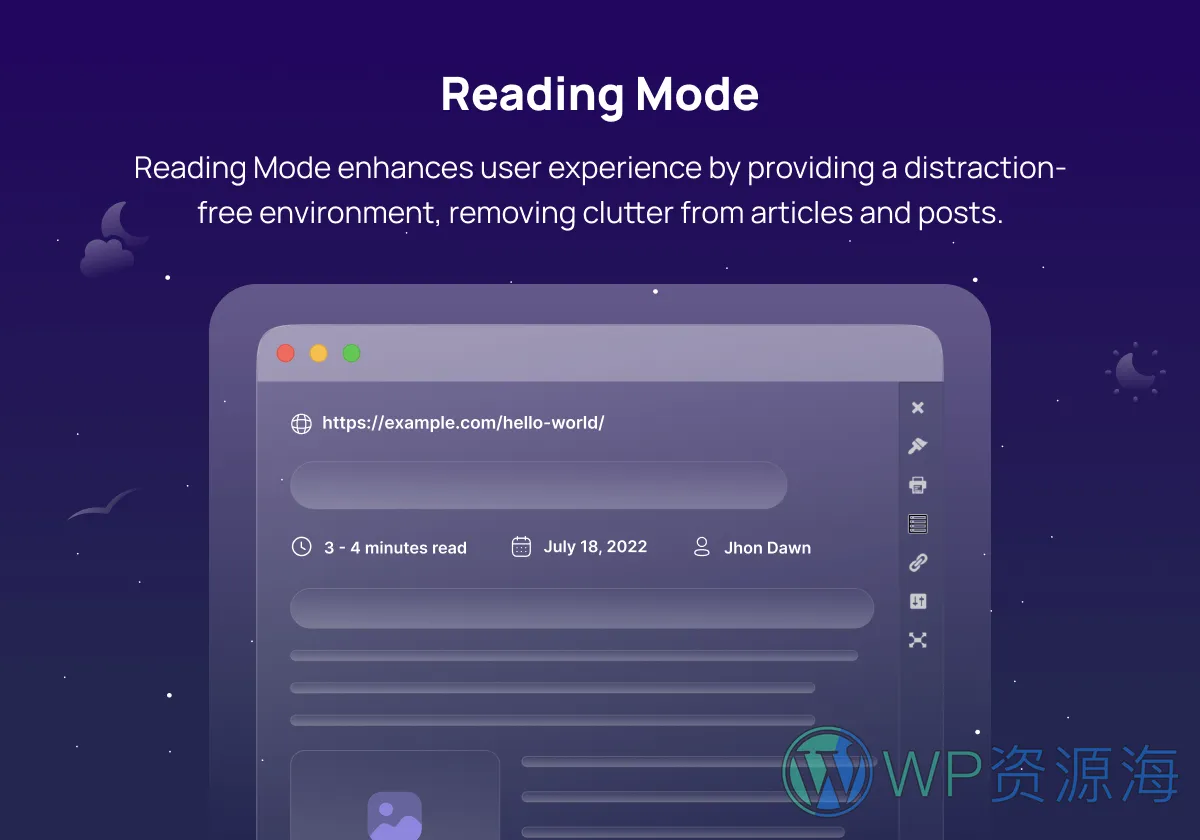 Dracula Dark Mode Pro-让网站快速支持深色模式切换WordPress插件[更至v1.2.4]插图14-WP资源海