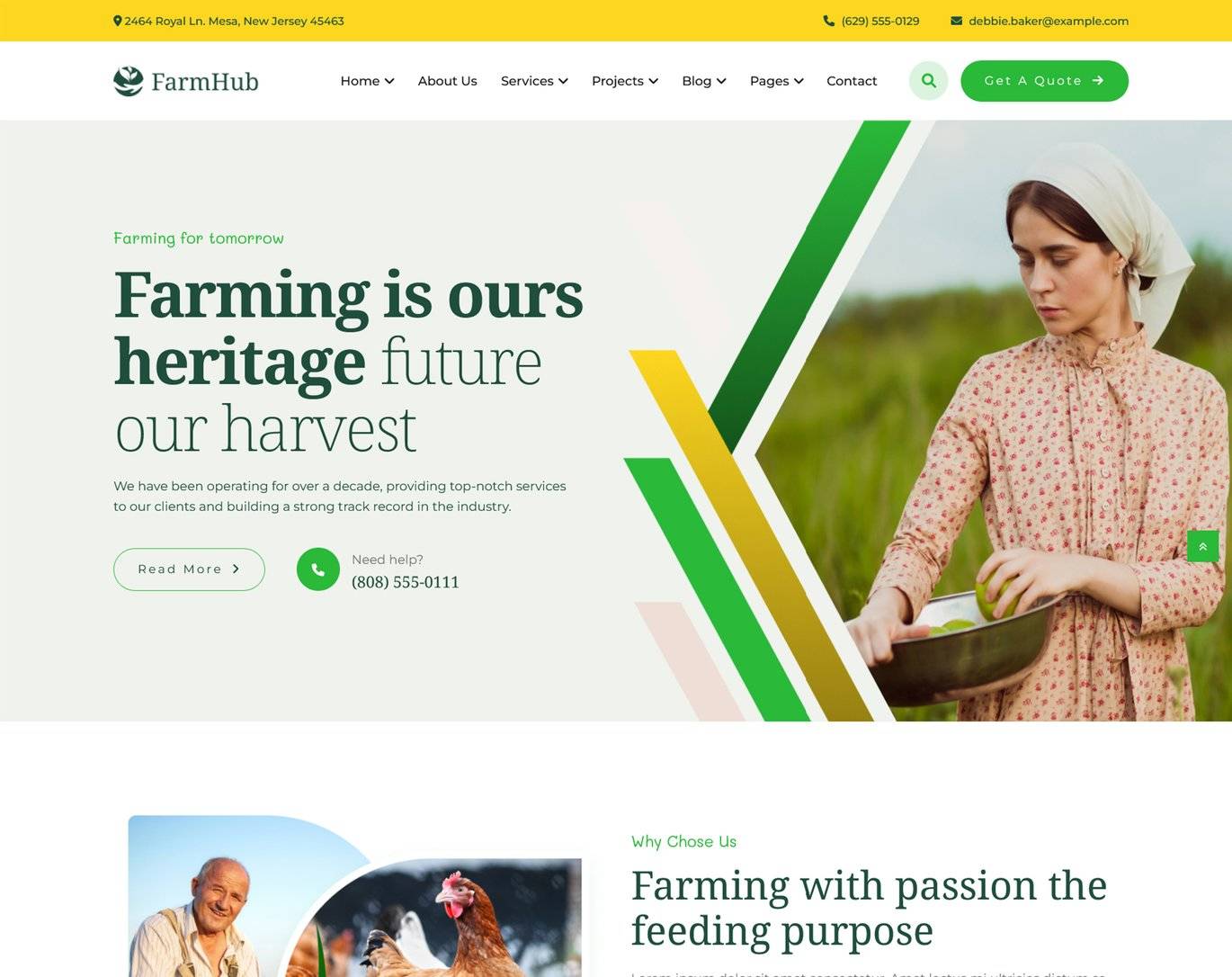 Farmhub-绿色农业有机食品农场网站HTML模板插图2-WP资源海 Farmhub-绿色农业有机食品农场网站HTML模板插图2-WP资源海