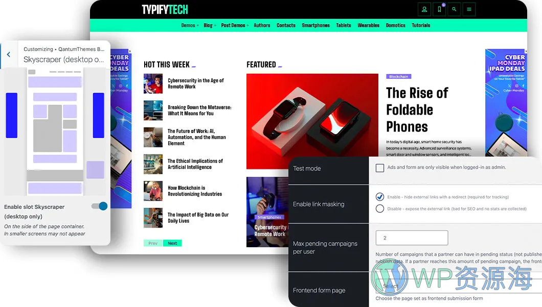 Typify-有点酷的新闻杂志博客WordPress主题插图16-WP资源海 Typify-有点酷的新闻杂志博客WordPress主题插图16-WP资源海