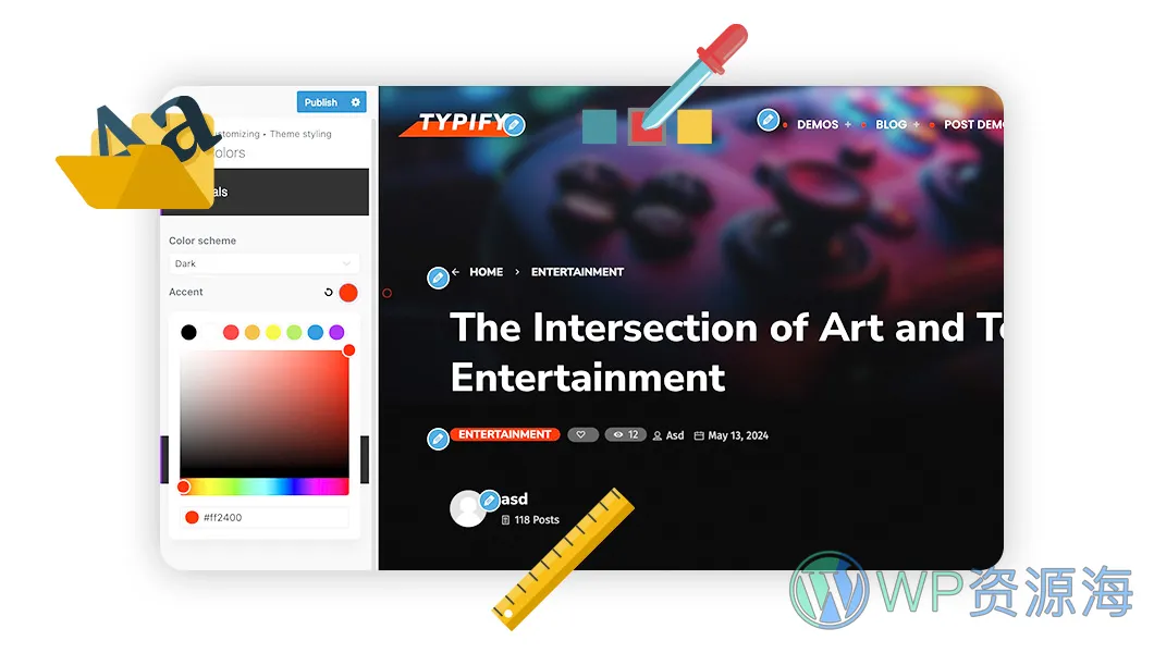 Typify-有点酷的新闻杂志博客WordPress主题插图18-WP资源海 Typify-有点酷的新闻杂志博客WordPress主题插图18-WP资源海