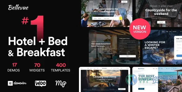 Bellevue-酒店住宿旅馆网站模板WordPress主题[更至v4.2.5]插图-WP资源海