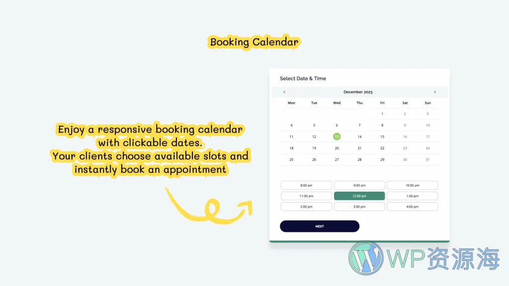 MotoPress Appointment Booking-在线预约预定WordPress插件插图3-WP资源海