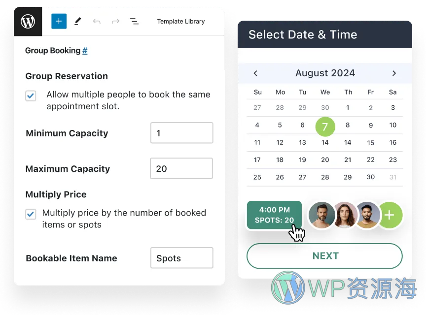 MotoPress Appointment Booking-在线预约预定WordPress插件插图6-WP资源海