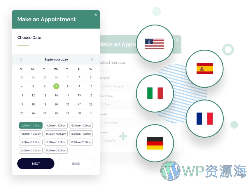 MotoPress Appointment Booking-在线预约预定WordPress插件插图15-WP资源海