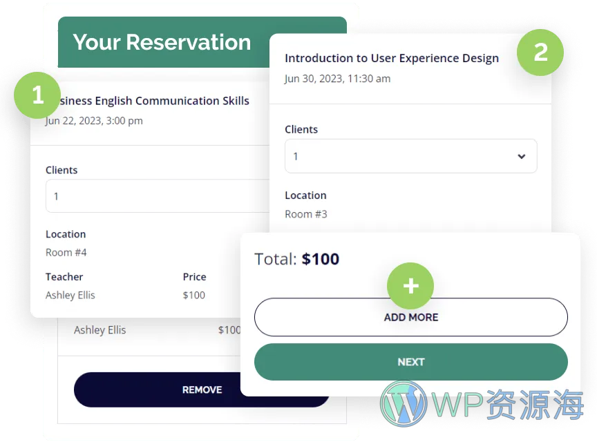 MotoPress Appointment Booking-在线预约预定WordPress插件插图16-WP资源海