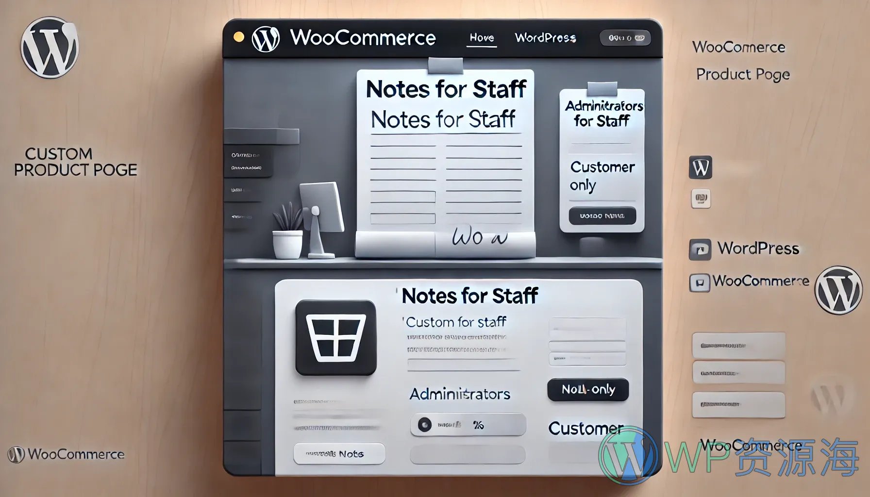 如何为WooCommerce产品添加备注信息 仅内部人员可见插图-WP资源海 如何为WooCommerce产品添加备注信息 仅内部人员可见插图-WP资源海