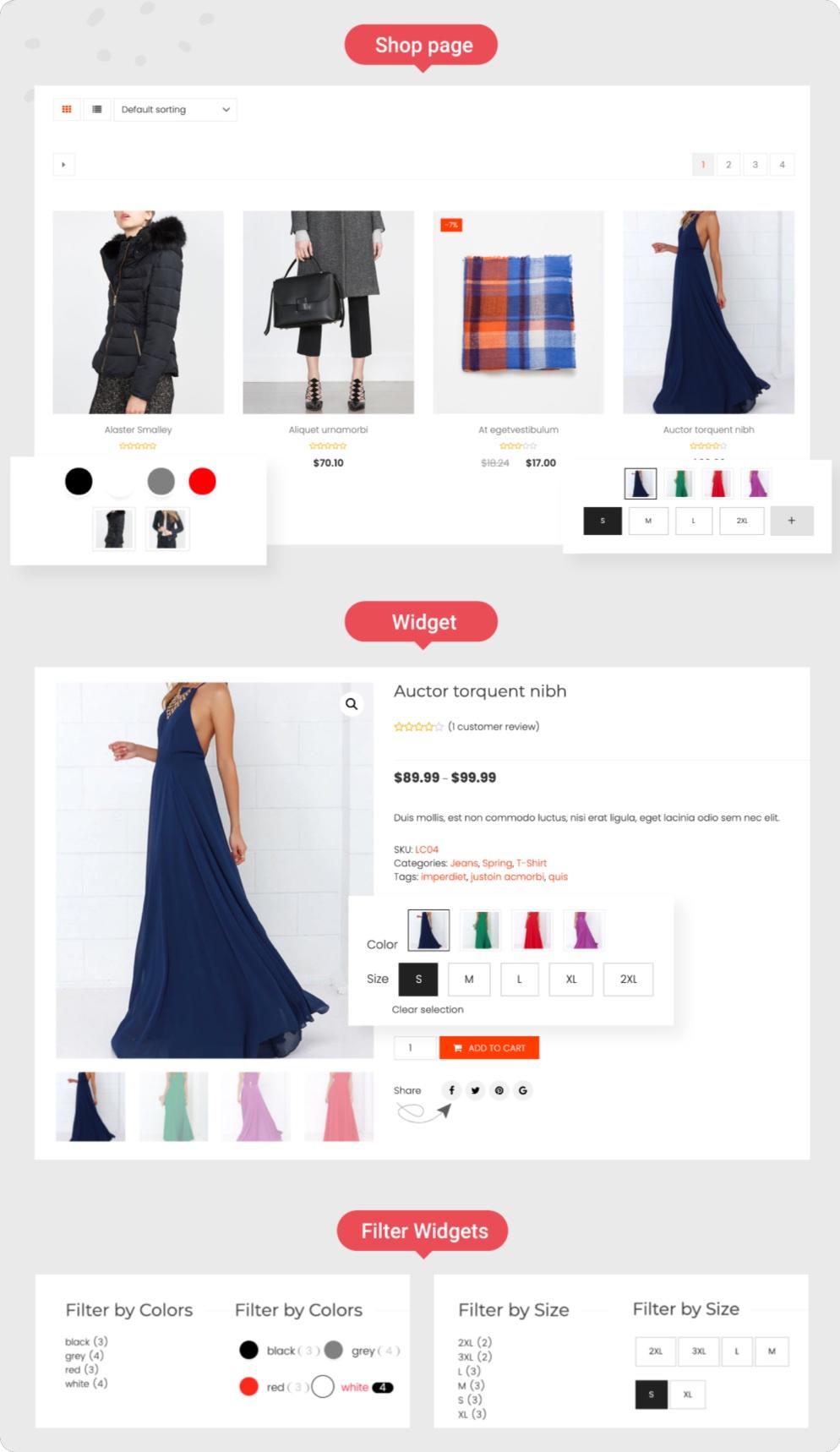 WooCommerce Product Variations Swatches-可变产品多规格多颜色插件[更至v1.1.3]图片3